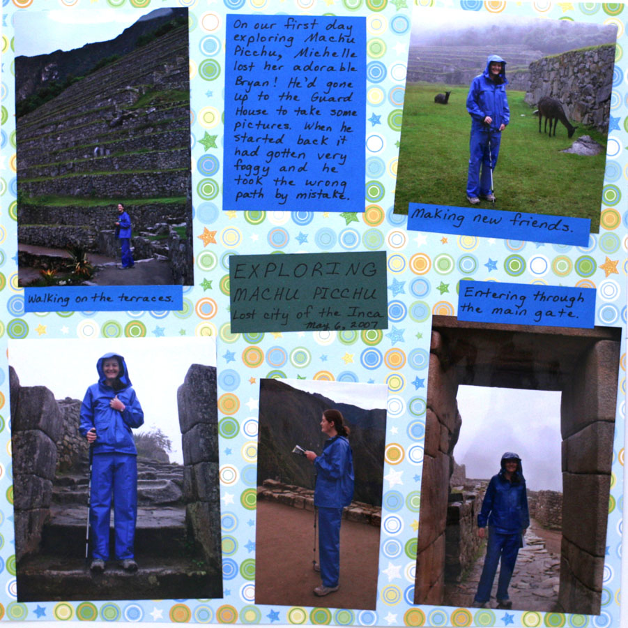 Exploring Machu Picchu